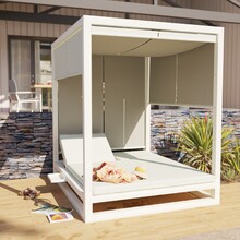 GAZEBO MORPHEUS ALU 216X180BCO NATE