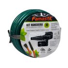 [inativo] Mangueira Trançada 10m Com Esguicho Conector Verde