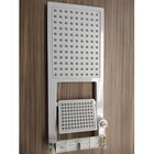 A41b Espalhador Do Chuveiro Acqua Duo Branco Original Lorenze