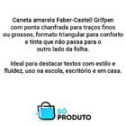 A Caneta Amarela Que Destaca O Seu Trabalho Grifpen Faber Cas