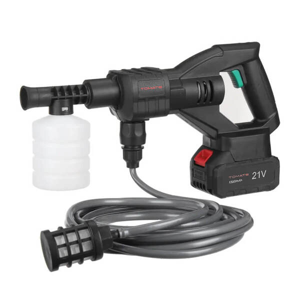 A Lavadora  de Alta Pressão Portátil A Bateria 21v Sem Fio