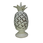 Abacaxi Cerâmica 23cm Branco