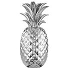 Abacaxi Decorativo De Cerâmica - Prata 25cm