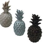 Abacaxi Nas Cores Branco / Prata Ou Cobre - Pequeno - Branco