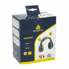 Abafador de Ruído Concha Interlagos Preto Delta Plus