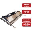 Abafador Inox 82x39 E Pegador Carnes - Pizza E Churrasqueira