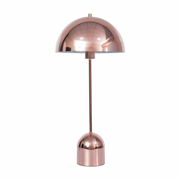 Abajur 30cm 64cm 1xe27 40w Cromo Lumiere Cobre