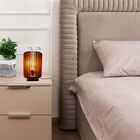 Abajur Athenas De Mesa - Cor: Marrom