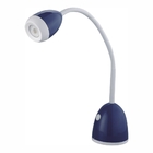 Abajur Azul Led 5w Bivolt Luz Forte Brilhante Fosco Kids