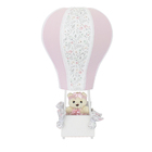 Abajur Balãozinho Cintura Ursa Jardim Rosa Bebê Infantil