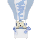 Abajur Balãozinho Cintura Urso Nuvem Azul Bebê Infantil