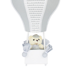 Abajur Balãozinho Cintura Urso Ondinha Cinza Bebê Infantil