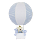 Abajur Balãozinho Coroa Príncipe Azul Bebê Infantil