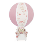 Abajur Balãozinho Ursa Jardim Rosê Bebê Infantil