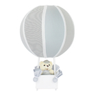 Abajur Balãozinho Urso Cinza Bebê Infantil