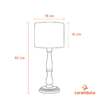 Abajur Bivolt Frank Carambola