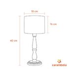 Abajur Bivolt Manu Carambola