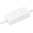 Abajur Branco Madeira BM Lamps