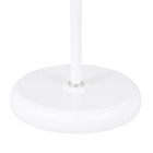 Abajur Branco Madeira BM Lamps