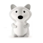 Abajur Branco Silicone Pet Light Raposa MCM Gold