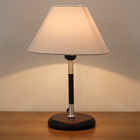 Abajur Branco Tecido BM Lamps