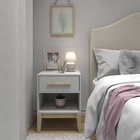 Abajur Branco Tecido Bolinha Espaço Luz