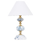 Abajur Branco Tecido Espaço Luz