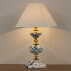 Abajur Branco Tecido Espaço Luz