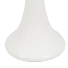 Abajur Branco Tecido Espaço Luz