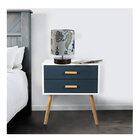 Abajur Bueno Floral Azul