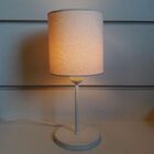 Abajur Cabeceira Para Quarto Cilíndrico Vivare Md-2010 Cúpula