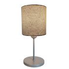 Abajur Cabeceira Para Quarto Cilíndrico Vivare Md-2010 Cúpula