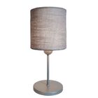 Abajur Cabeceira Para Quarto Cilíndrico Vivare Md-2010 Cúpula