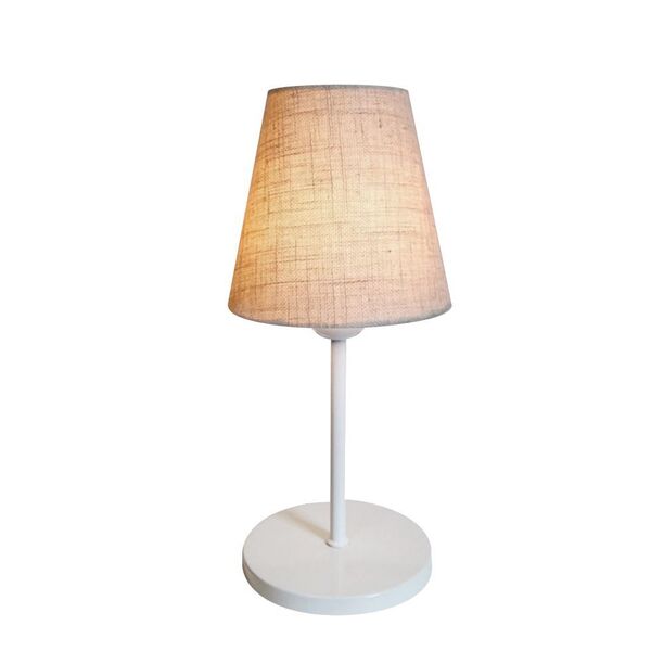 Abajur Cabeceira Para Quarto Cone Vivare Md-2005 Cúpula Em Te