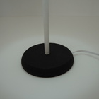 Abajur Cilíndrico Chevron Preto E Branco