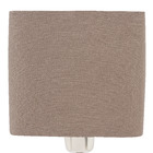 Abajur Cinza Metal Square Espaço Luz