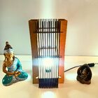 Abajur Colibri De Mesa - Mdf Cru Kit Com 2 - 40x20cm E 20x20cm