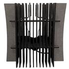 Abajur Colibri De Mesa - Preto 20x20cm