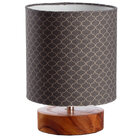 Abajur Colmeia Cinza