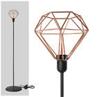 Abajur Coluna Diamante - Cobre