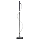Abajur Coluna Moderno Rope 30w - Silicon Led 3000k - Preto