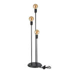 Abajur Coluna Newton Soquete - Preto