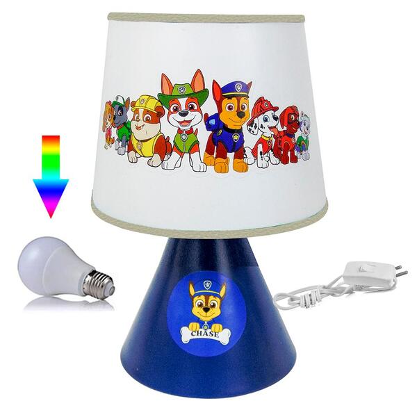 Abajur Cone Patrulha Canina (chase) 3041 + Lamp