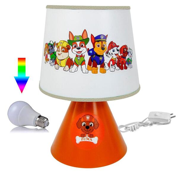Abajur Cone Patrulha Canina (zuma) 3041 + Lamp
