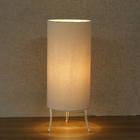 Abajur Cru Tecido Túnel Primor