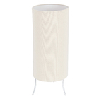 Abajur Cru Tecido Túnel Primor