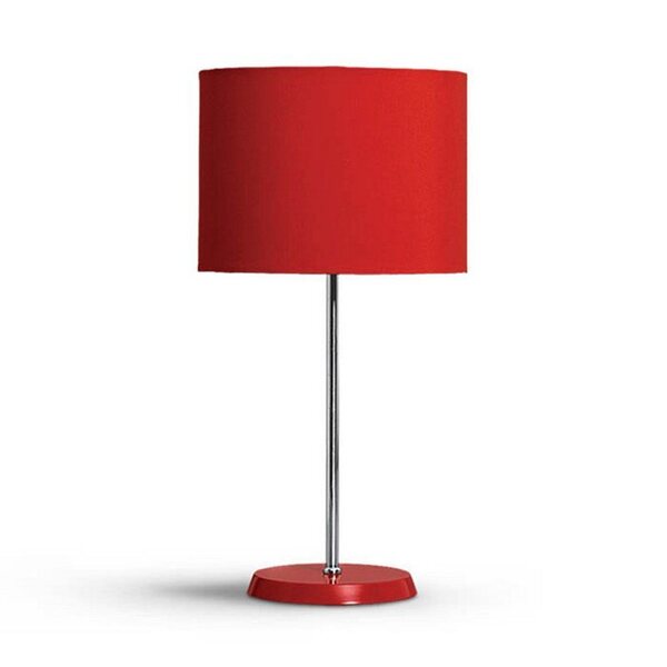 Abajur De Alumínio 40cm Vermelho 312.04