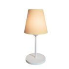 Abajur De Cabeceira Md-2005br Cúpula Em Tecido Algodão Crú