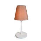 Abajur De Cabeceira Md-2005br Cúpula Em Tecido Palha