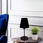 Abajur De Cabeceira Md-2005pr Cúpula Em Tecido Preto